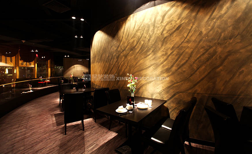 香江匯時尚餐廳2000平用餐區(qū)裝修設(shè)計實景圖